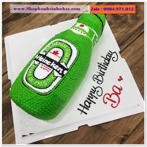 Bánh Sinh Nhật Hình Lon Bia Chai Rượu - LK22